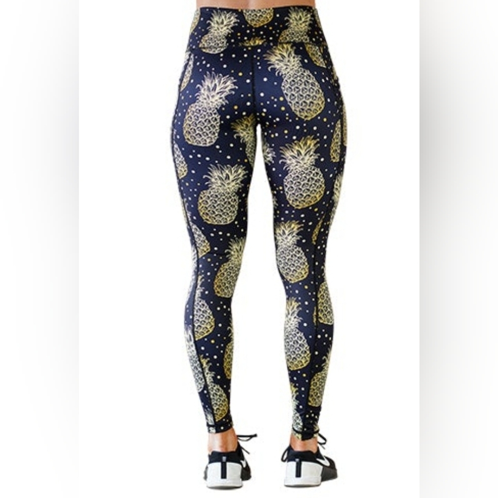 CVG Fineapple Full Length Leggings XS New